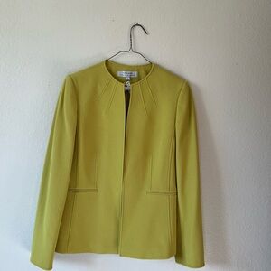 Tahari Lime Green Blazer